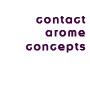 contact arome concepts
